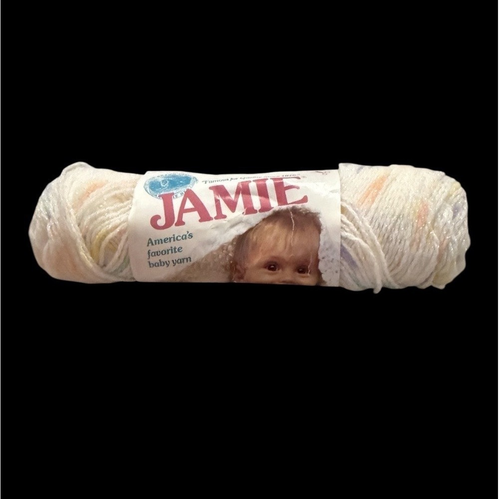 Lion Brand Jamie Baby Pompadour Yarn Toddle Print #231 Acrylic Rayon Multi Color